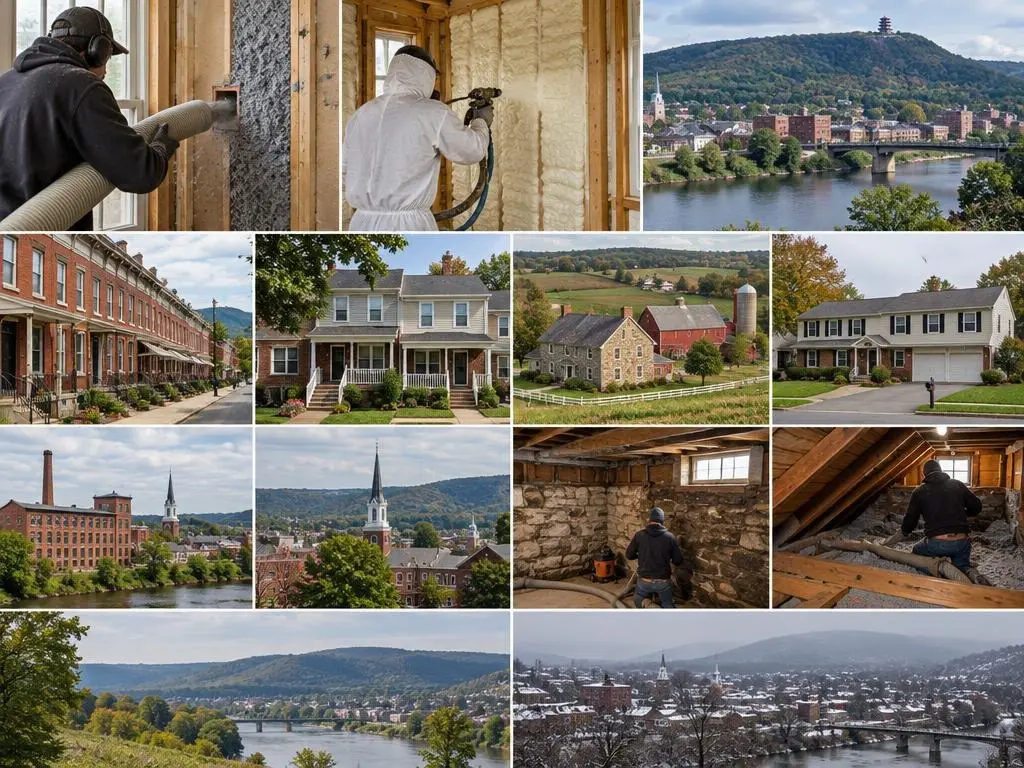 Wall Insulation in Reading, PA